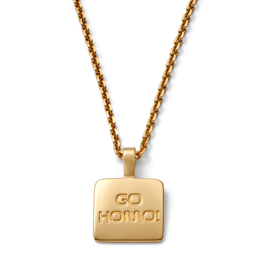 Go Homo Necklace